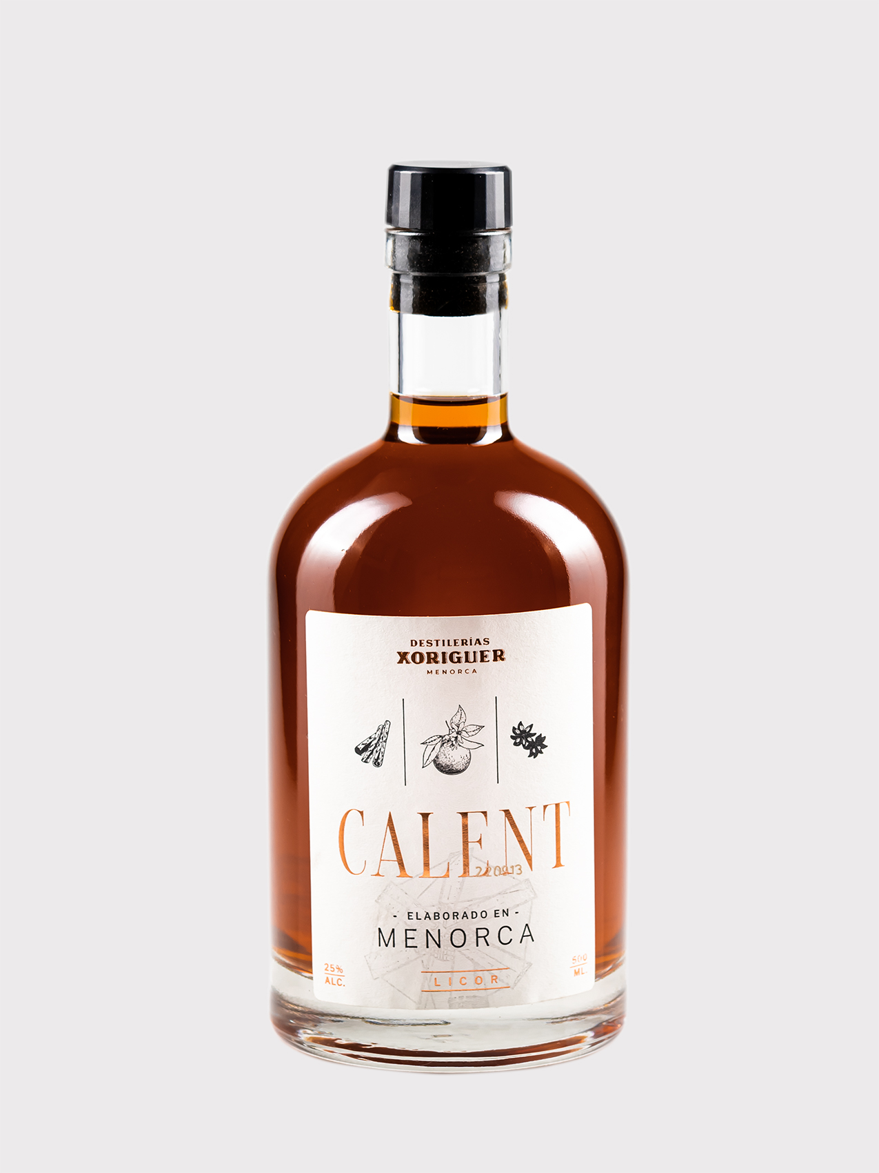 CALENT (Licor de canela y azafrán)